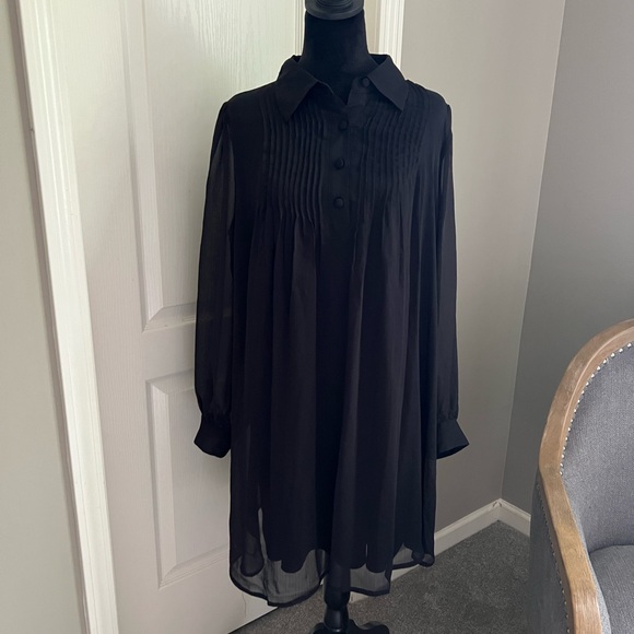 Nine West Black Midi Dress - Picture 1 of 7